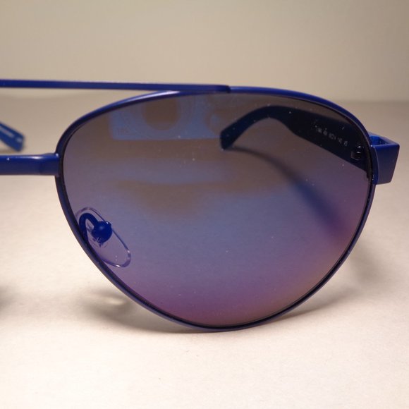 Lacoste L185S Matte Blue New Women\'s Sunglasses